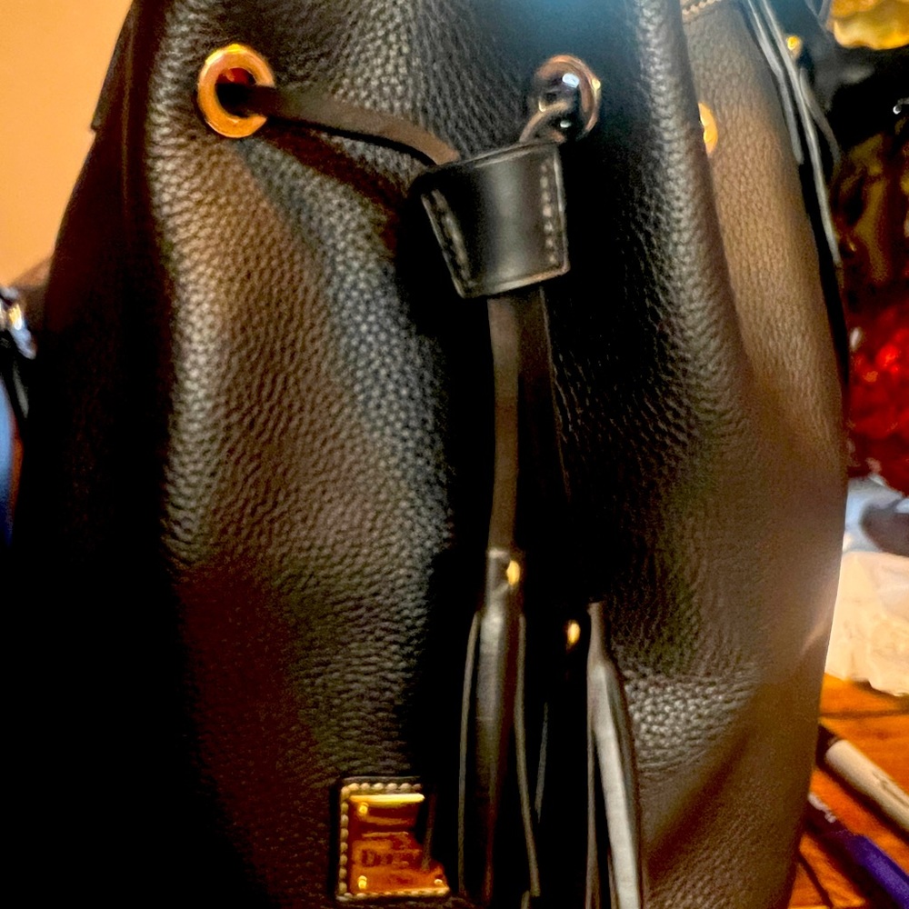 Dooney & Bourke Pebble Leather Duffle bag and Wallet